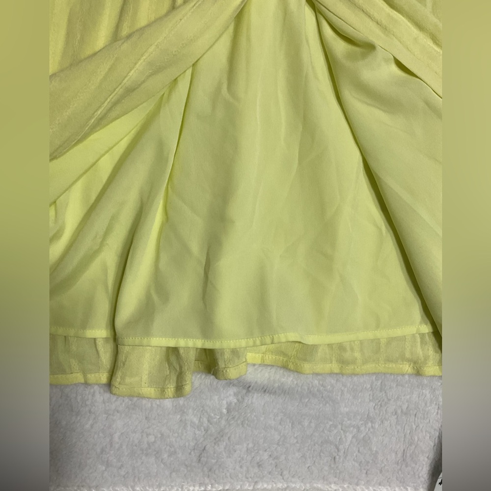 American Eagle Outfitters Yellow Long Sleeve Dress - Picture 8 of 12